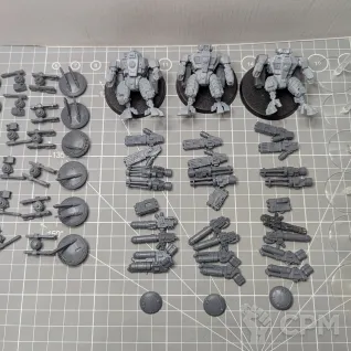 Описание картинки Crisis Battlesuits от Watch по цене 4 000руб | Свободный Рынок Миниатюр - СРМ