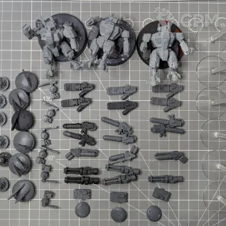 Описание картинки Crisis Battlesuits от Watch по цене 4 000руб | Свободный Рынок Миниатюр - СРМ