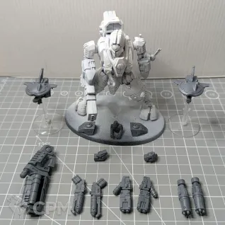 Описание картинки Ghostkeel Battlesuit от Watch по цене 4 000руб | Свободный Рынок Миниатюр - СРМ