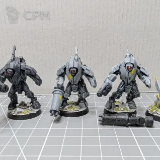 Описание картинки Stealth Battlesuits от Watch по цене 2 000руб | Свободный Рынок Миниатюр - СРМ