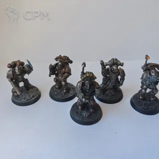 Описание картинки Iron Warriors Chaos Legionaries от Dan_the_man по цене 1 600руб | Свободный Рынок Миниатюр - СРМ