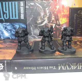 Описание картинки Primaris Infiltrators 3шт от FAULK по цене 350руб | Свободный Рынок Миниатюр - СРМ