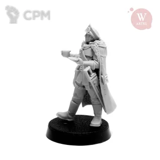 Описание картинки Heroic commissar 2.0 от Артель W по цене 700руб | Свободный Рынок Миниатюр - СРМ