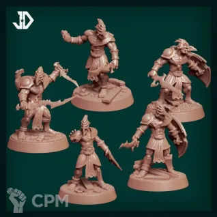 Описание картинки Kairic Acolytes 10шт от Knight of Light по цене 850руб | Свободный Рынок Миниатюр - СРМ