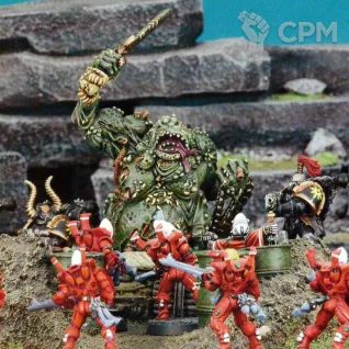 Описание картинки Great Unclean One, Greater Daemon of Nurgle (2002) от Stark Foundry по цене 2 500руб | Свободный Рынок Миниатюр - СРМ