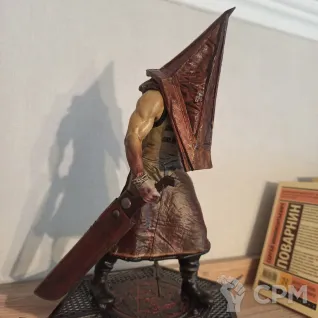 Описание картинки Пирамидоголовый (Silent Hill 2) от Holswarth по цене 5 500руб | Свободный Рынок Миниатюр - СРМ