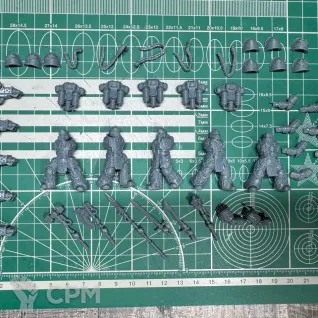 Описание картинки Salamanders Pyroclasts от Recruiter по цене 1 500руб | Свободный Рынок Миниатюр - СРМ