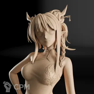 Описание картинки Nian (Arknights) от GAS3TXD  по цене 2 900руб