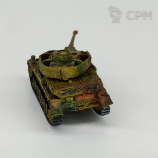 Описание картинки Средний немецкий танк Panzer IV от __Karas__ по цене 1 000руб | Свободный Рынок Миниатюр - СРМ