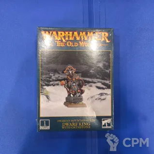 Описание картинки TOW: Dwarfen Mountain Holds Dwarf King with Oathstone от Akella по цене 3 000руб | Свободный Рынок Миниатюр - СРМ
