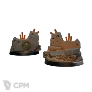 Описание картинки Battle Ruins Hero Toppers 40 мм (x6) от 3Д печать миниатюр по цене 1 237руб | Свободный Рынок Миниатюр - СРМ