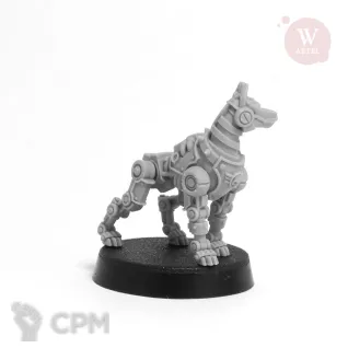 Описание картинки Kharon the Cyberdog от Артель W по цене 550руб | Свободный Рынок Миниатюр - СРМ