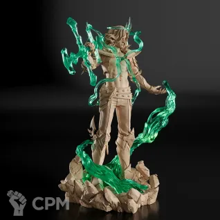 Описание картинки Viego Фигурка (League of Legends) от GAS3TXD  по цене 3 900руб | Свободный Рынок Миниатюр - СРМ