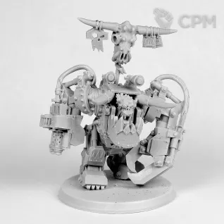 Описание картинки Classic Ghazghkull от Oi!-Factory по цене 935руб | Свободный Рынок Миниатюр - СРМ