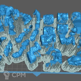 Описание картинки Стартер пак орков №1 / Orcs starter Set №1 от 3D6 по цене 1 400руб | Свободный Рынок Миниатюр - СРМ