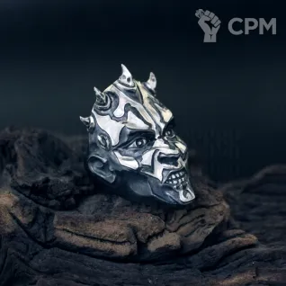 Описание картинки Кольцо "Darth Maul" от Строго по-Имперски по цене 23 400руб | Свободный Рынок Миниатюр - СРМ
