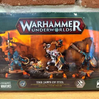 Описание картинки The Jaws of Itzl от WarhammerBaby по цене 4 435руб | Свободный Рынок Миниатюр - СРМ