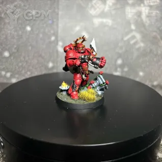 Описание картинки Blood angels captain от Firefly261291 по цене 3 500руб | Свободный Рынок Миниатюр - СРМ