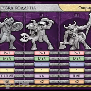 Описание картинки Минотавры - Битвы Fantasy от Кот и Ворон по цене 200руб | Свободный Рынок Миниатюр - СРМ