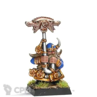 Описание картинки Dwarf Thunderer Musician от 3Д печать миниатюр по цене 225руб | Свободный Рынок Миниатюр - СРМ