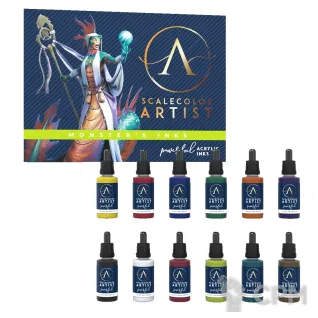 Описание картинки Monsters ink от ADEPT M&P по цене 7 380руб | Свободный Рынок Миниатюр - СРМ