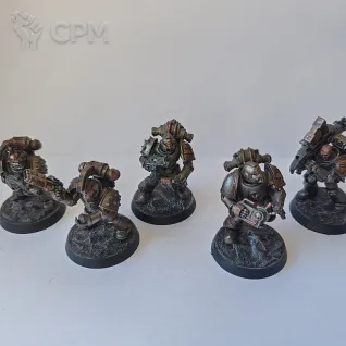 Описание картинки Iron Warriors Chaos Legionaries от Dan_the_man по цене 1 600руб | Свободный Рынок Миниатюр - СРМ