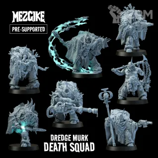 Описание картинки Dredge murk death squad от Age of Printmar по цене 1 752руб | Свободный Рынок Миниатюр - СРМ