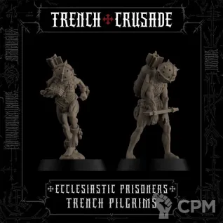 Описание картинки Trench Pilgrim Reinforcements Bundle от Recruiter по цене 1 800руб | Свободный Рынок Миниатюр - СРМ