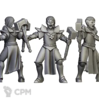 Описание картинки Mordheim - Sisters of Sigmar (x8) от 3Д печать миниатюр по цене 2 000руб | Свободный Рынок Миниатюр - СРМ