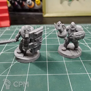 Описание картинки Набор Ogryns , Bullgryns, Nork Deddog от Мастерская Крипов по цене 1 500руб | Свободный Рынок Миниатюр - СРМ