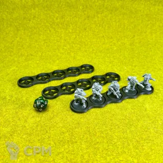 Описание картинки Movements tray для баз 25мм тип линия 5 от Миниатюры и фигурки по цене 170руб | Свободный Рынок Миниатюр - СРМ