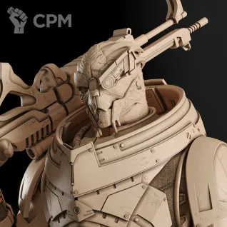 Описание картинки Garrus Фигурка (Mass Effect) от GAS3TXD  по цене 3 900руб | Свободный Рынок Миниатюр - СРМ