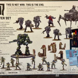 Описание картинки Konflikt'47 Starter Set (в наличии) от Mini Wargame по цене 12 950руб | Свободный Рынок Миниатюр - СРМ