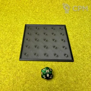 Описание картинки Movements tray для баз 20мм 5х5 (1шт) от Миниатюры и фигурки по цене 95руб | Свободный Рынок Миниатюр - СРМ