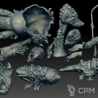 Описание картинки Dankhold Troggoth (Scan) от AxeL's Forge по цене 1 500руб | Свободный Рынок Миниатюр - СРМ