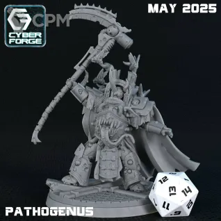 Описание картинки Pathogenus от 3DPrintClub по цене 230руб | Свободный Рынок Миниатюр - СРМ