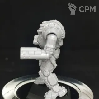 Описание картинки Gunslinger GUN-1ERD (85 тонн) от Dwarf Pirate Foundry по цене 450руб | Свободный Рынок Миниатюр - СРМ