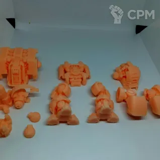 Описание картинки Дредноут (warzone) от Орки с наГорки по цене 900руб | Свободный Рынок Миниатюр - СРМ