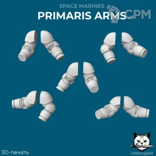 Описание картинки Primaris Arms v3 от  по цене 100руб | Свободный Рынок Миниатюр - СРМ