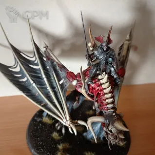 Описание картинки Vampire Lord on Zombie Dragon от Петров Никита по цене 5 000руб | Свободный Рынок Миниатюр - СРМ