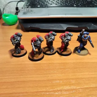 Описание картинки Intercessors от Сергиев Илья по цене 1 000руб | Свободный Рынок Миниатюр - СРМ