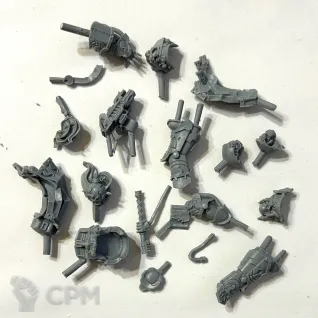 Описание картинки Word Bearers Legion Terminator Praetor от Nakatan по цене 950руб | Свободный Рынок Миниатюр - СРМ