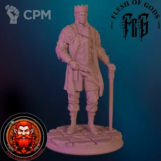 Описание картинки Император Ашар от Falgrim's_shop по цене 420руб | Свободный Рынок Миниатюр - СРМ