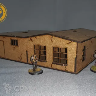 Описание картинки Дом Fallout Vegas от TerraCutter по цене 1 500руб | Свободный Рынок Миниатюр - СРМ