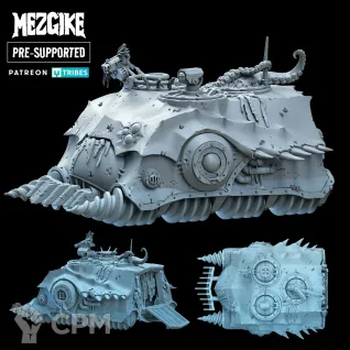 Описание картинки Sea grub carrier tank от Age of Printmar по цене 2 137руб | Свободный Рынок Миниатюр - СРМ
