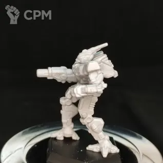 Описание картинки Firebee FRB-2E (35 тонн) от Dwarf Pirate Foundry по цене 450руб | Свободный Рынок Миниатюр - СРМ
