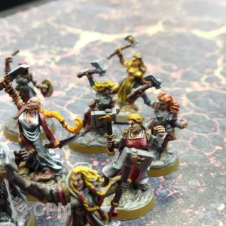 Описание картинки Сестры Сигмара в Мордхейм (Mordheim) от Krasnoyarsk по цене 10 000руб | Свободный Рынок Миниатюр - СРМ
