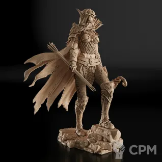 Описание картинки Alleria Windrunner Фигурка (World of Warcraft) от GAS3TXD  по цене 4 200руб | Свободный Рынок Миниатюр - СРМ