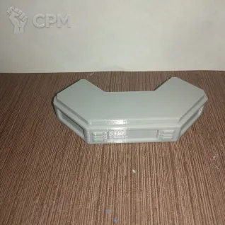 Описание картинки Дом с изогнутыми краями (Средний этаж) от Dwarf Pirate Foundry по цене 50руб | Свободный Рынок Миниатюр - СРМ