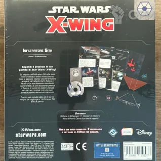 Описание картинки Star Wars X-Wing - Infiltratore Sith (на итальянском) от Miniature Wargames по цене 3 950руб | Свободный Рынок Миниатюр - СРМ